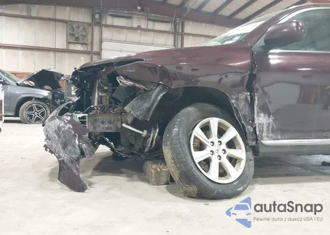 2012 Toyota Highlander Base V6 из США, поврежденный, VIN 5TDBK3EH9CS118858